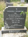 BREEDT Jacobus Lodewikus 1904-1991