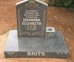 BRITS Johanna Elizabeth 1915-1995