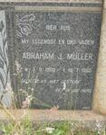 MÜLLER Abraham J. 1905-1965