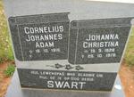 SWART Cornelius Johannes Adam 1916- & Johanna Christina 1928-1978