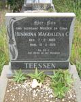 TEESSEN Hendrina Magdalena C. 1903-1976