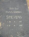 STEVENS Anna Sophia 1917-1982