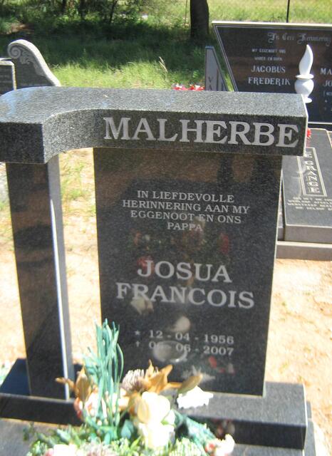 MALHERBE Josua Francois 1956-2007