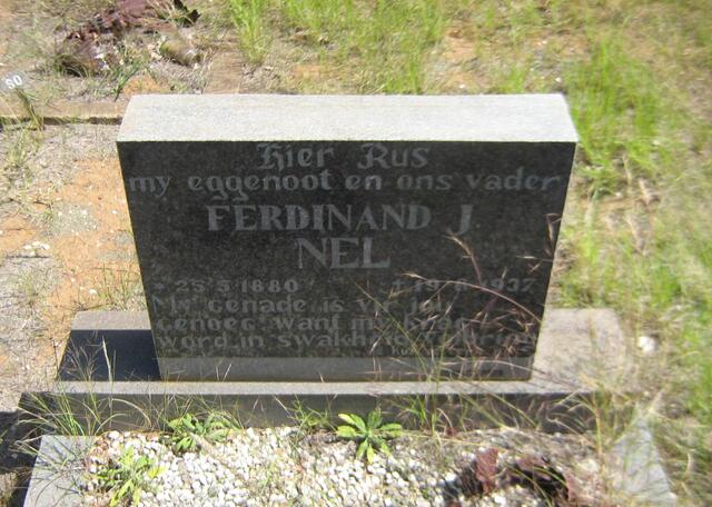 NEL Ferdinand J. 1880-1937