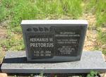 PRETORIUS Hermanus W. 1954-1996