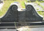 ROUX Barend Bartholomeus, le 1885-1963 & Maria Johanna Christina CONRADIE 1890-1982