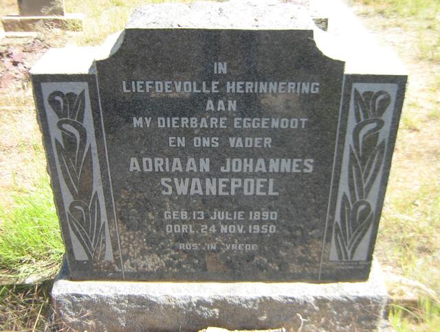 SWANEPOEL Adriaan Johannes 1890-1950