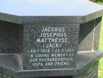 MATTHEYSE Jacobus Josephus 1926-1993