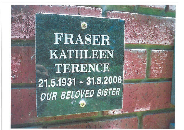 FRASER Kathleen Terence 1931-2006