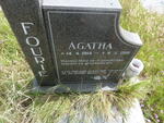FOURIE Agatha 1914-1991