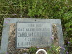 FOURIE Carolina C.D. nee LEONARD 1870-19?4
