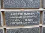 MULLER Louisa nee BESTER 1925-2012