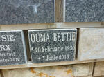 ? Bettie 1930-2013