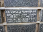 ZYL Daniël Petrus, van 1950-2009 & Isabella Aletta 1955-