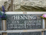 HENNING Jan 1943-2016 & Engela 1944-