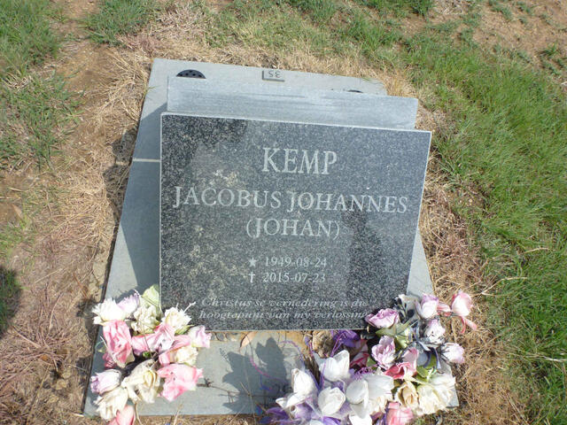 KEMP Jacobus Johannes 1949-2015