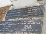 FOURIE Sarinus 1921-2007 & Alida HATTINGH 1923-1990