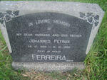 FERREIRA Johannes Petrus 1896-1958