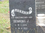 BARNARD Henning J. 1905-1972
