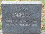 JACKSON Johny 1915-1970