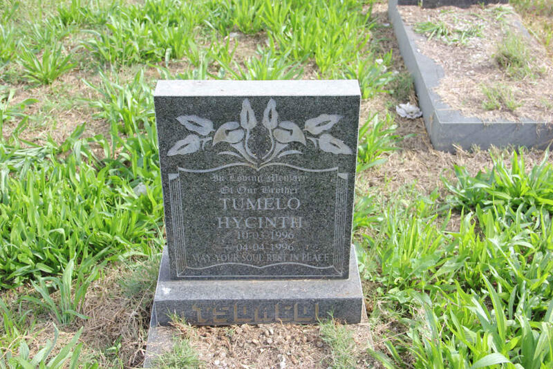TEDAEDI Tumelo Hycinth 1996-1996
