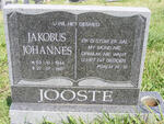 JOOSTE Jakobus Johannes 1944-1997