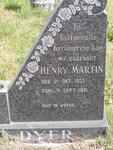 DYER Henry Martin 1937-1971
