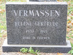 VERMASSEN Helene Gertrude 1920-1971