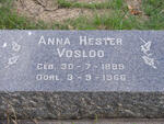 VOSLOO Anna Hester 1889-1966