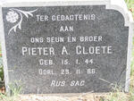 CLOETE Pieter A. 1944-1966