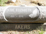 AKERS Olive Elizabeth 1906-1976