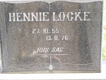 LOCKE Hennie 1955-1976