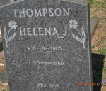 THOMPSON Helena J. 1905-1989