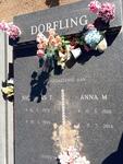 DORFLING Nicolaas T. 1929-1999 & Anna M. 1926-2014