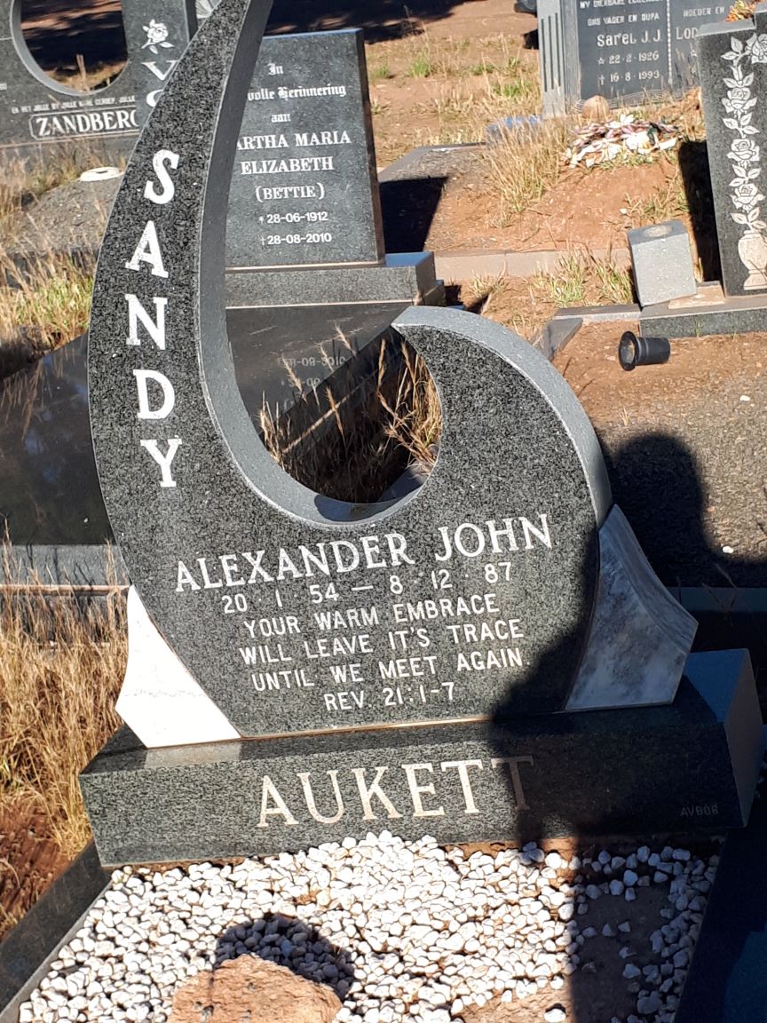 AUKETT Alexander John 1954-1987