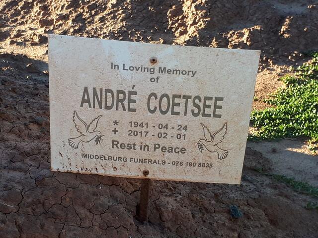 COETSEE André 1941-2017