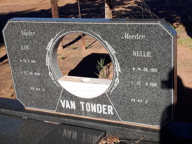 TONDER Lou, van 1910-1984 & Nellie 1910-2001