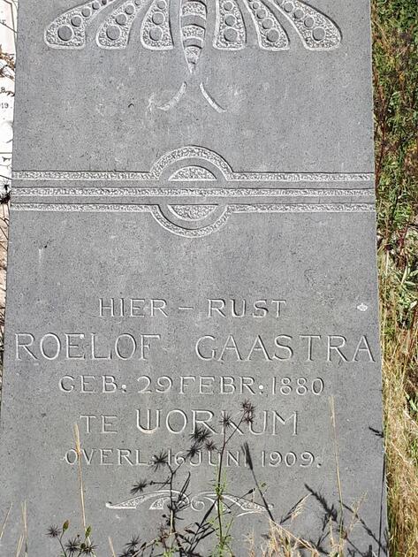 GAASTRA Roelof 1880-1909