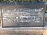 WYK Antonie Johannes, van 1864-1933 & Johanna Maria 1863 - 1942