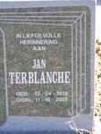 TERBLANCHE Jan 1938-2005 & Issie 1943-