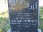 ROBBERTS Hendrik Frederick 1927-1986