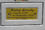 LENSLY Barry 1950-2010