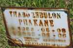 PHAKANE Thabo Zebulon 1968-2005