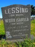 LESSING Hester Isabella nee VISSER 1917-1993