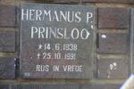 PRINSLOO Hermanus P. 1938-1991