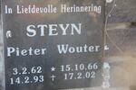 STEYN Pieter 1962-1993 :: STEYN Wouter 1966-2002