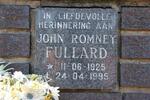 FULLARD John Romney 1925-1995