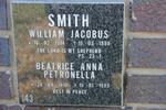 SMITH William Jacobus 1914-1999 & Beatrice Anna Petronella 1919-1999