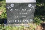SCHILLINGS Agnes Maria 1909-1988
