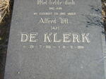 KLERK Alfred M.,  de 1931-1994